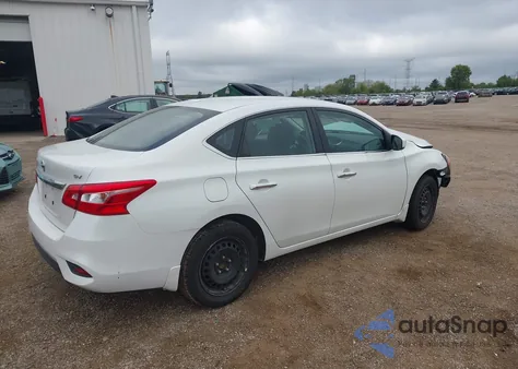 2017 Nissan Sentra Sv из США, поврежденный, VIN 3N1AB7AP1HY300427